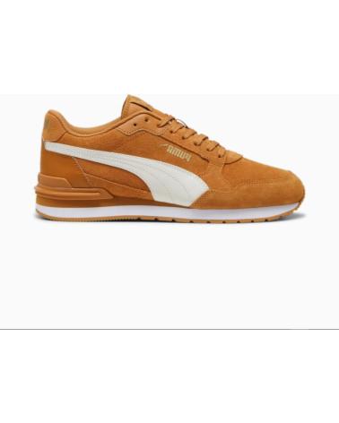 Sportivo per Uomo PUMA - ZAPATILLAS MARRONES PARA HOMBRE - ST RUNNER SUEDE AMARILLO