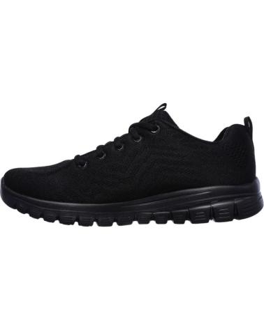 SKECHERS GRACEFUL GET CONNECTED BBK NEGRO BBK NEGRO