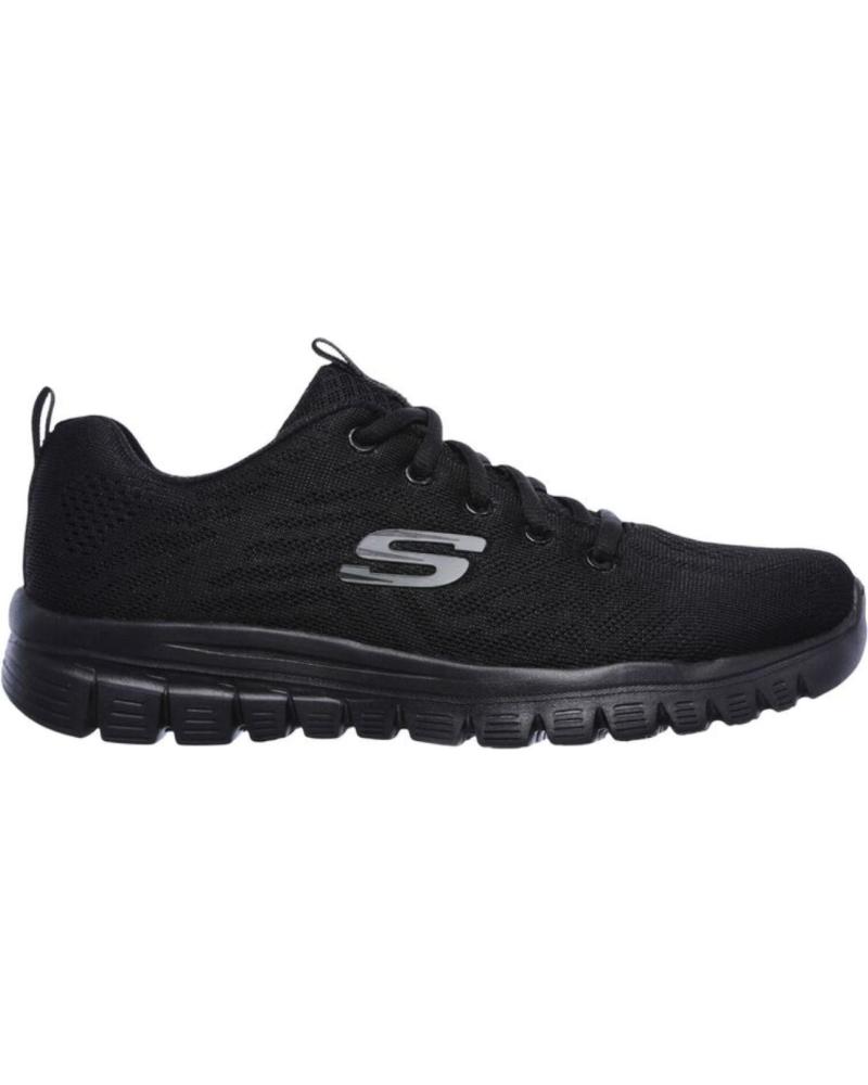 SKECHERS GRACEFUL GET CONNECTED BBK NEGRO BBK NEGRO
