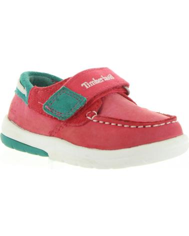 Sapato de vela de Menina e Menino TIMBERLAND A19V2 TODDLETRACKS GERANIUM
