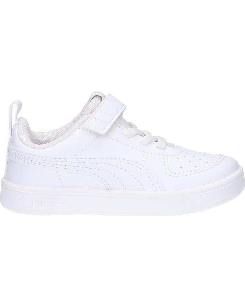 Sneaker für Mädchen und Junge PUMA 384314 RICKIE AC INF 01 WHITE