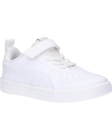 Sneaker für Mädchen und Junge PUMA 384314 RICKIE AC INF 01 WHITE