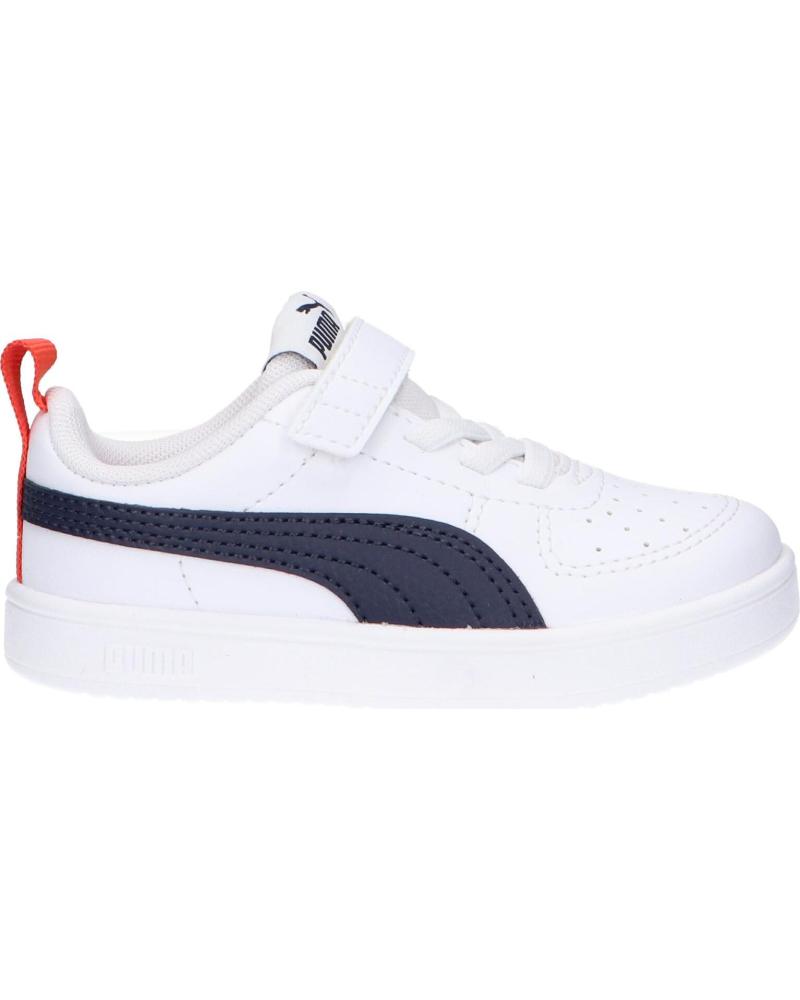 girl and boy Trainers PUMA 384314 RICKIE AC INF 09 WHITE