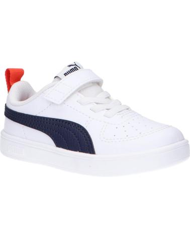 girl and boy Trainers PUMA 384314 RICKIE AC INF 09 WHITE