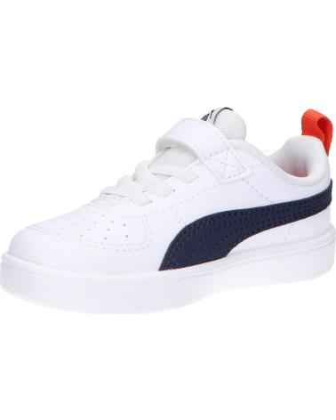 girl and boy Trainers PUMA 384314 RICKIE AC INF 09 WHITE
