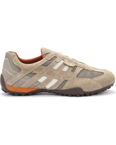 Esportes  de Homem GEOX DEPORTIVO SNAKE SIN ATAR DE BEIGE