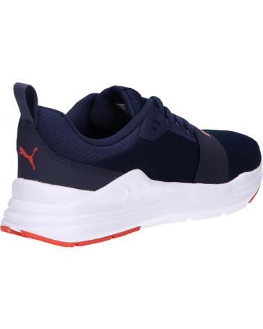 Sapatilhas de Mulher e Menina e Menino PUMA 374214 WIRED RUN JR 21 PEACOAT RED