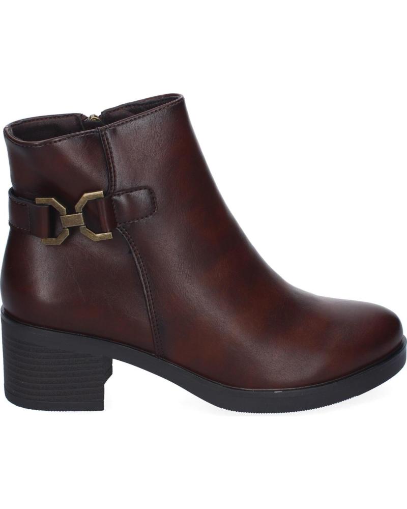 SPORT3PUNTO0 VRA-1020 BRAUNE STIEFELETTEN MIT ZIERSCHNALLE VARIOS COLORES