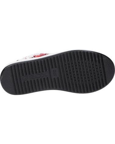 Sportschuhe für Mädchen GEOX J26BDB 000BC J REBECCA C0404 WHITE-BLACK
