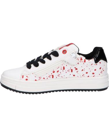 Sportschuhe für Mädchen GEOX J26BDB 000BC J REBECCA C0404 WHITE-BLACK