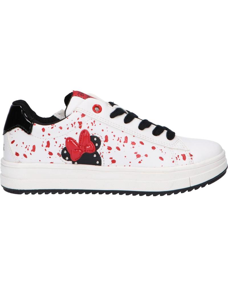 Sportschuhe für Mädchen GEOX J26BDB 000BC J REBECCA C0404 WHITE-BLACK