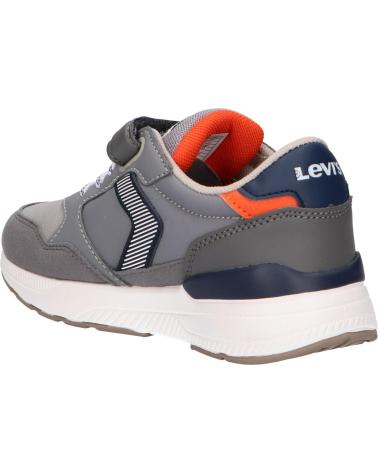 Scarpe sport per Donna e Bambina e Bambino LEVIS VBOS0050S OATS JR 1434 CHARCOAL