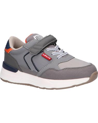 Scarpe sport per Donna e Bambina e Bambino LEVIS VBOS0050S OATS JR 1434 CHARCOAL