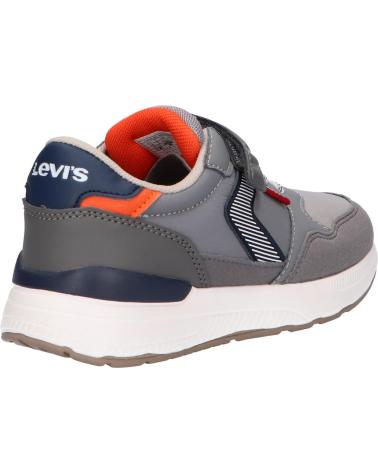 Scarpe sport per Donna e Bambina e Bambino LEVIS VBOS0050S OATS JR 1434 CHARCOAL