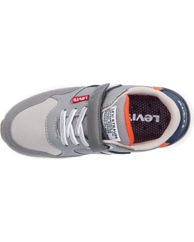 Scarpe sport per Donna e Bambina e Bambino LEVIS VBOS0050S OATS JR 1434 CHARCOAL