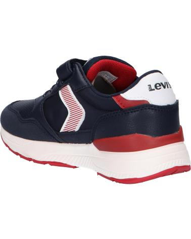 Scarpe sport per Donna e Bambina e Bambino LEVIS VBOS0050S OATS JR 0040 NAVY