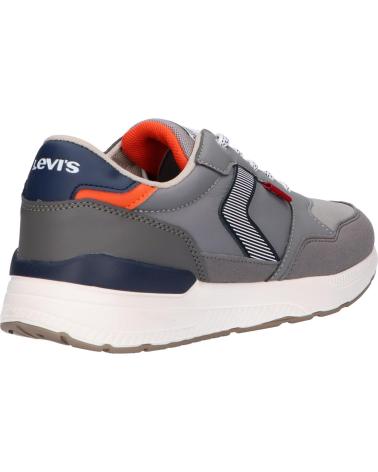 Scarpe sport per Donna e Bambina e Bambino LEVIS VBOS0051S OATS JR 1434 CHARCOAL