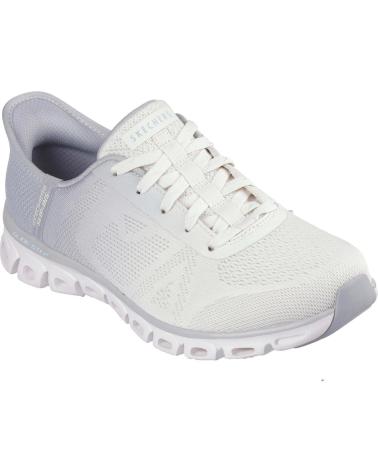 Deportivas de Mujer SKECHERS ZAPATILLAS GLIDE STEP GRIS