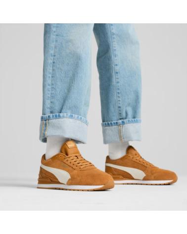 Sportivo per Uomo PUMA - ZAPATILLAS MARRONES PARA HOMBRE - ST RUNNER SUEDE AMARILLO