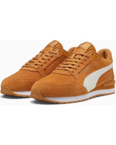 Sportivo per Uomo PUMA - ZAPATILLAS MARRONES PARA HOMBRE - ST RUNNER SUEDE AMARILLO