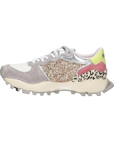 Sneaker für Damen exe 134-350 LEATHER GREY GOLD