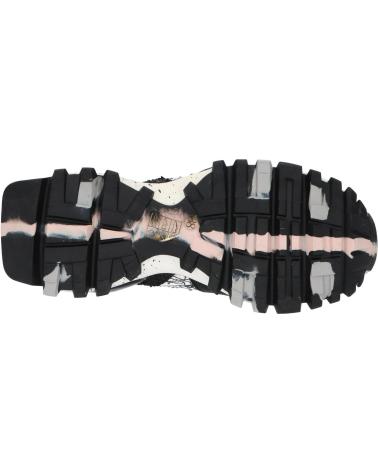 Sneaker für Damen EXE 134-102 STRASS WHITE BLACK