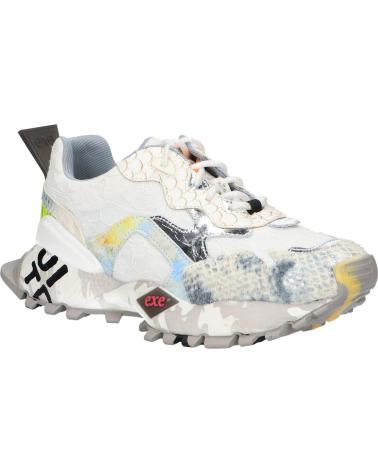 Sneaker für Damen exe 134-38 LEATHER BEIGE SILVER