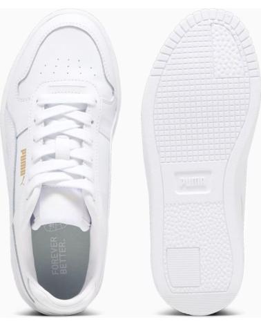 Sportif pour Femme et Fille et Garçon PUMA CARINA STREET JR BLANCO