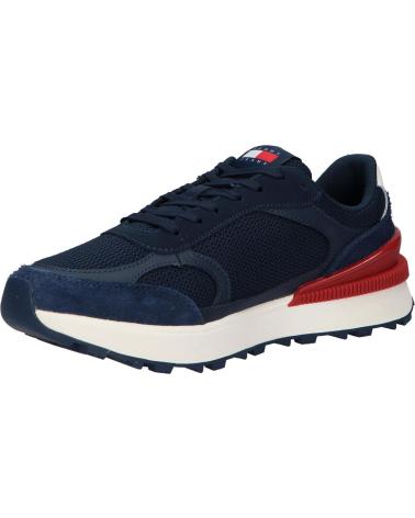 Deportivas de Hombre TOMMY HILFIGER EM0EM01537 TECHNICAL RUNNER ESS C1G DARK NIGHT NAVY MARINO