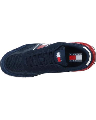 Deportivas de Hombre TOMMY HILFIGER EM0EM01537 TECHNICAL RUNNER ESS C1G DARK NIGHT NAVY MARINO