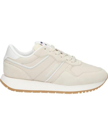 Esportes  de Mulher TOMMY JEANS ZAPATILLAS MUJER MODELO TJW EVA RETRO RUNNER COLOR BEIS ACG