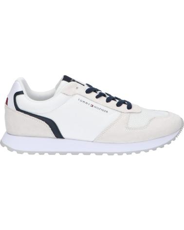 Deportivas de Hombre TOMMY HILFIGER NEW RUNNER EVA MIX FLAG BLANCO