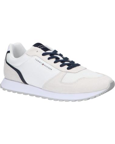 Deportivas de Hombre TOMMY HILFIGER NEW RUNNER EVA MIX FLAG BLANCO