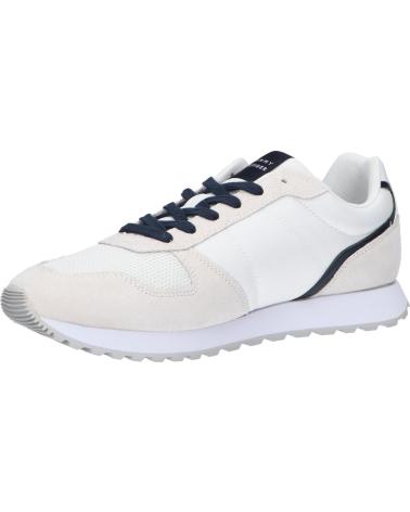 Deportivas de Hombre TOMMY HILFIGER NEW RUNNER EVA MIX FLAG BLANCO