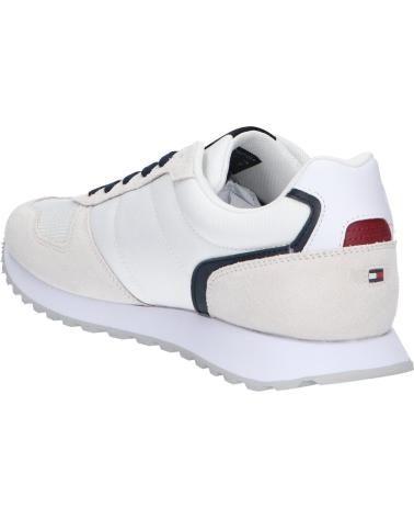 Deportivas de Hombre TOMMY HILFIGER NEW RUNNER EVA MIX FLAG BLANCO