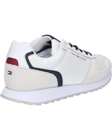 Deportivas de Hombre TOMMY HILFIGER NEW RUNNER EVA MIX FLAG BLANCO