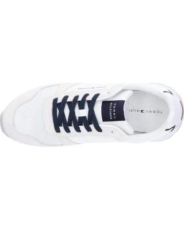 Deportivas de Hombre TOMMY HILFIGER NEW RUNNER EVA MIX FLAG BLANCO