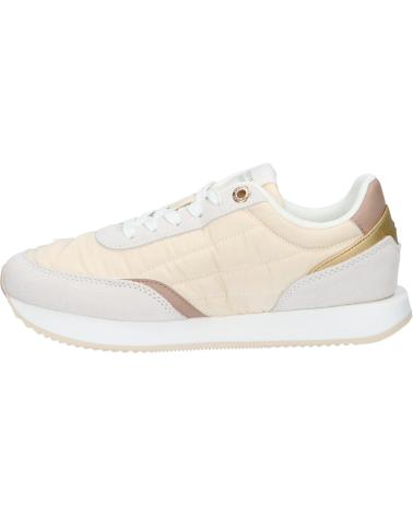 Deportivas de Mujer TOMMY HILFIGER FW0FW08332 ESSENTIAL RUN 0F8 MUSLIN-CLAYSTONE