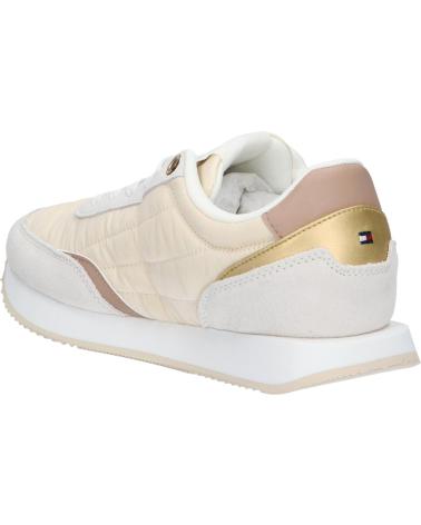 Deportivas de Mujer TOMMY HILFIGER FW0FW08332 ESSENTIAL RUN 0F8 MUSLIN-CLAYSTONE