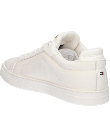 Deportivas de Mujer TOMMY HILFIGER FW0FW08327 ICON COURT SNEAKER FLAG Z00 IVORY PETAL