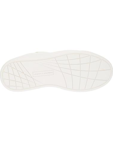 Deportivas de Mujer TOMMY HILFIGER FW0FW08327 ICON COURT SNEAKER FLAG Z00 IVORY PETAL