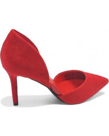 Zapatos de Mujer TIMBOS SALON TACON VESTIR MUJER 131024 ROJO