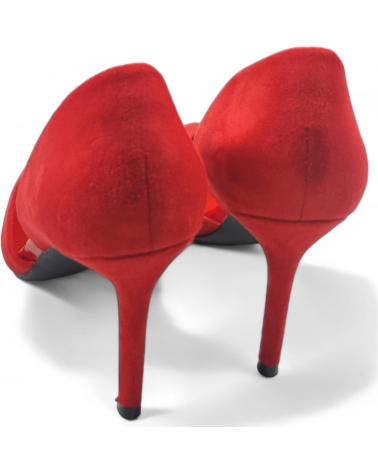 Zapatos de Mujer TIMBOS SALON TACON VESTIR MUJER 131024 ROJO