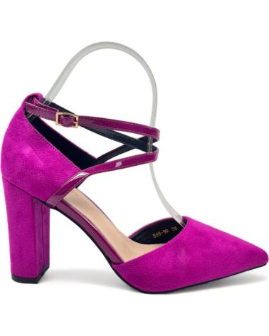 Zapatos de tacón de Mujer TIMBOS SANDALIA TACON VESTIR DE MUJER BUGANVILLA 131022 MORADO