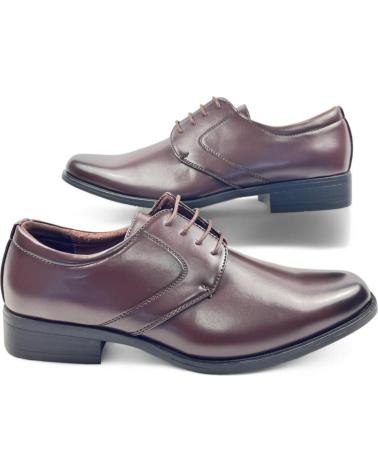 Scarpe per Uomo TIMBOS ZAPATO VESTIR DE HOMBRE COLOR MARRON OSCURO 131020 MARRóN