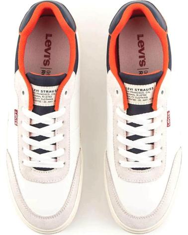 Man Zapatillas deporte LEVIS ZAPATILLA CASUAL HOMBRE 151 REGULAR WHITE