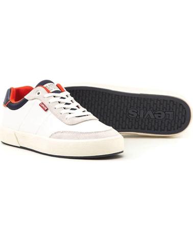 Man Zapatillas deporte LEVIS ZAPATILLA CASUAL HOMBRE 151 REGULAR WHITE