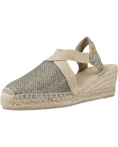 Sandalen für Damen TONI PONS ALPARGATAS MUJER MODELO TRITONT COLOR VERDE CAQUI