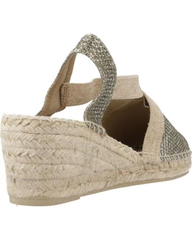 Sandalen für Damen TONI PONS ALPARGATAS MUJER MODELO TRITONT COLOR VERDE CAQUI