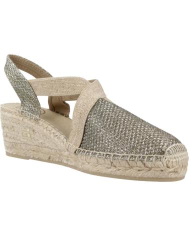 Sandalen für Damen TONI PONS ALPARGATAS MUJER MODELO TRITONT COLOR VERDE CAQUI